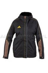 Winter Women's Jacket Black Adidas German National Team Original New