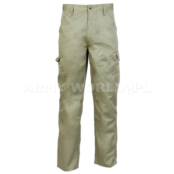 Cargo Trousers Zephyr PolyCotton Olive New