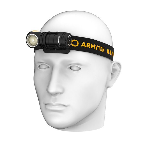 Latarka Czołowa Armytek Wizard C1 Pro 930 lm Warm Magnet Czarna (F09001W)