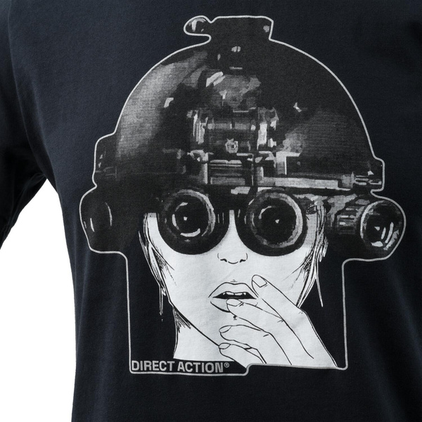 T-shirt ART NVG Direct Action Czarny (TS-ARNG-CTN-BLK)