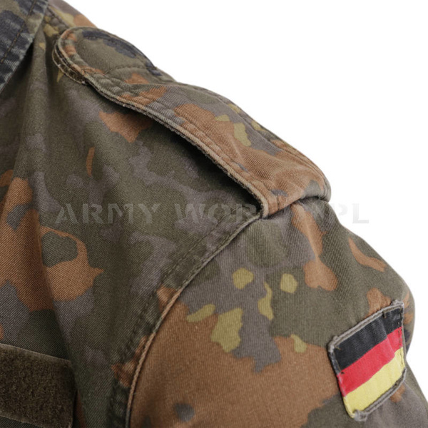 Bluza Krótki Rękaw Bundeswehr Flecktarn Oryginał Demobil DB