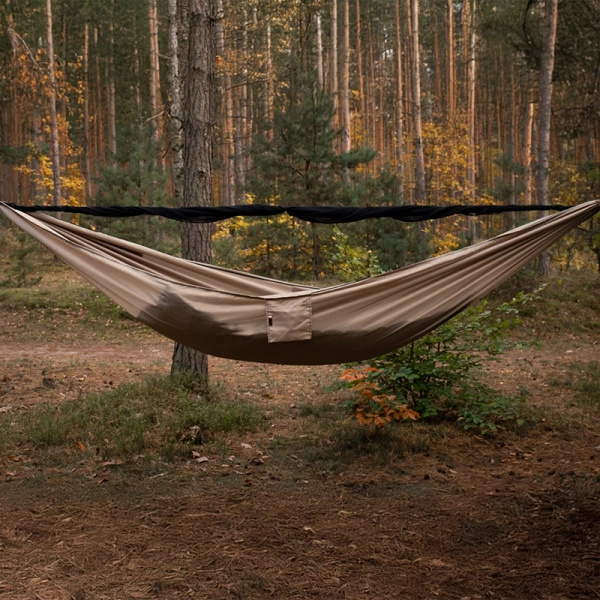 Hamak Lekki Turystyczny Ważka V1 Long + Moskitiera Double Zip TigerWood Desert