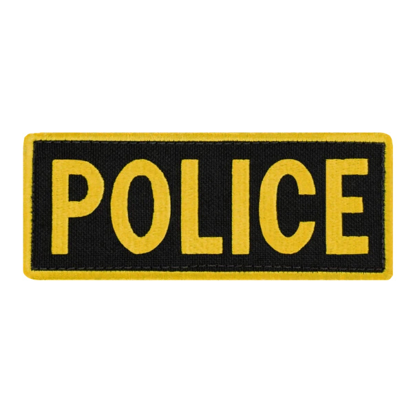 Naszywka Police 5 x 2" Condor Złoto/Czarna (181018-52-103)