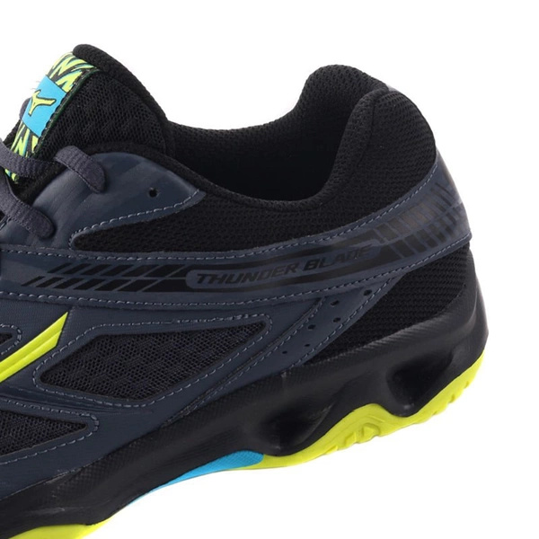 Buty Sportowe Halowe Thunder Blade MIZUNO Szaro / Żółte Oryginał Nowe