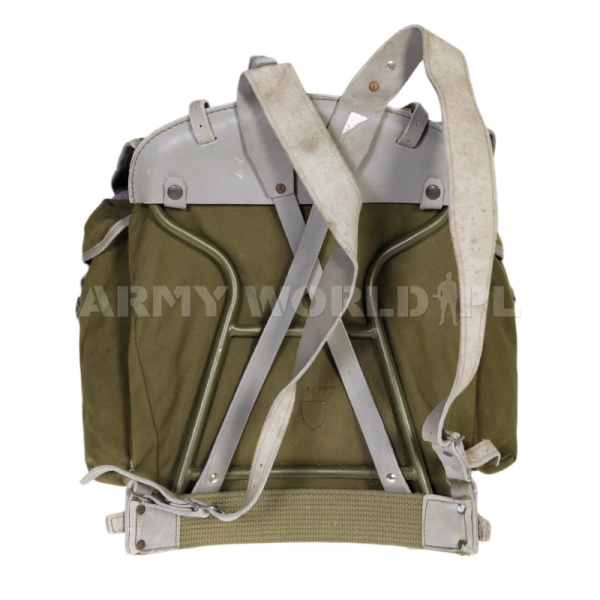 Plecak Wojskowy Norweski Z Metalowym Stelażem 45L Olive Oryginał Demobil DB