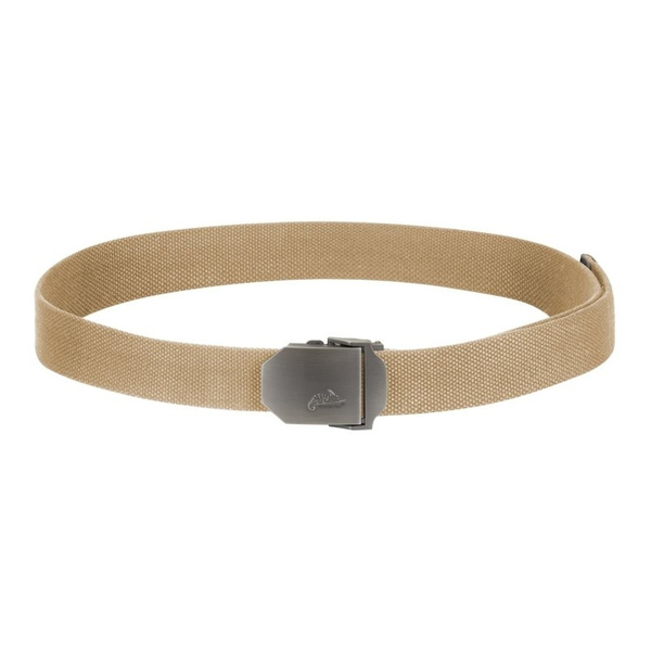 Webbing Belt LOGO With Metal Buckle Helikon-Tex Khaki (PS-HKN-PO-13)