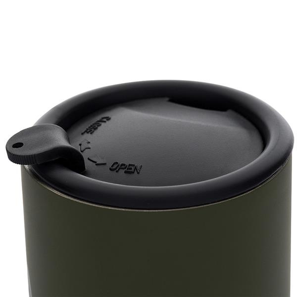 Kubek Termiczny Z Pokrywą 280 ml M-Tac Olive (60009001)