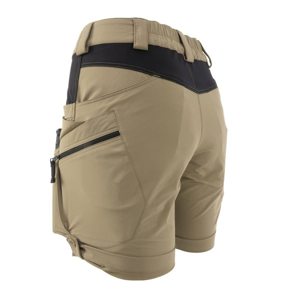 Women's Bermuda Shorts / Short Trousers Outdoor Tactical Pants OTP 8.5" Helikon-Tex Shadow Grey / Black (SW-OTS-VL-3501A)