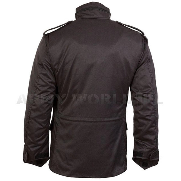 Field Jacket With Liner Model M65 Mil-tec Black New