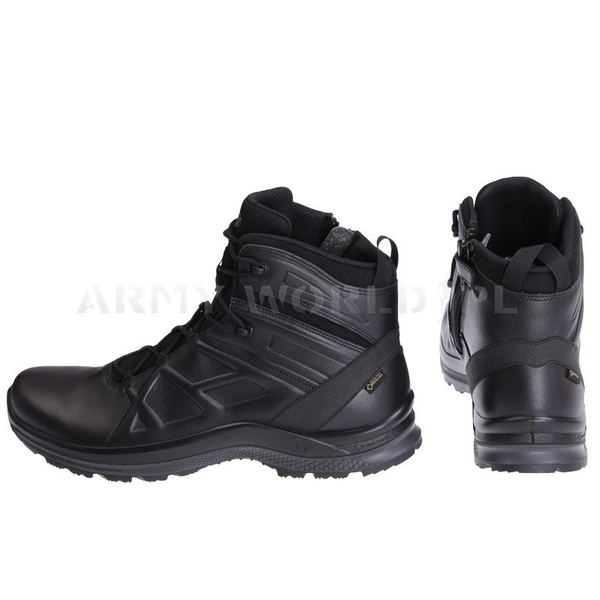 Buty Taktyczne Haix Black Eagle Tactical 2.0 T  Z Bocznym Zamkiem MID Czarne Nowe II Gatunek