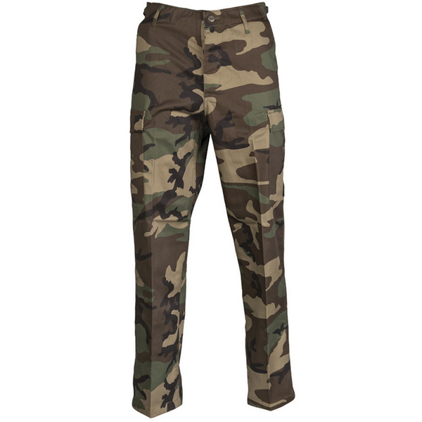 Military Cargo Pants Ranger Type BDU Woodland New (11810020)