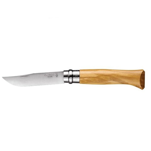 Nóż Składany Inox N°9 Opinel Drewno Oliwne (002426)