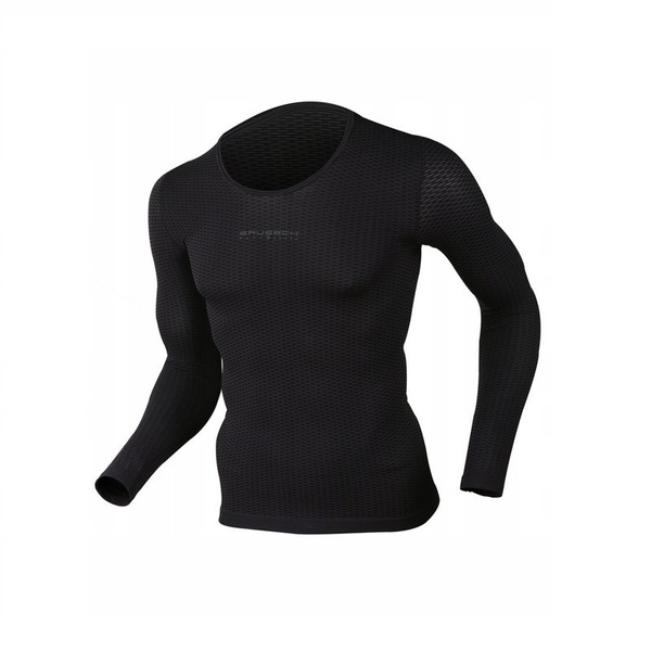 Bluza Męska BASE LAYER Z Długim Rękawem BRUBECK Grafitowy (LS10850)