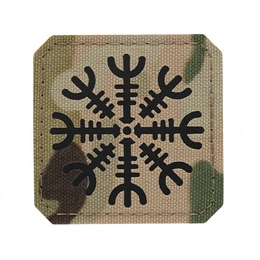 Helmet of Terror Laser Cut Patch M-Tac Multicam/Black (51220802)