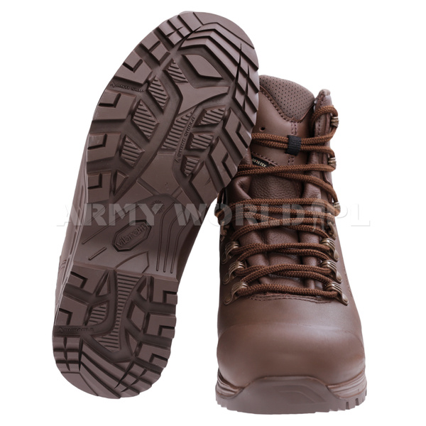 Buty Bojowe Haix Forsvaret Combat Boots Heavy GTX Gore-Tex Brąz Nowe II Gatunek