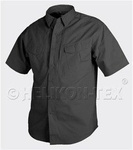 Tactical Shirt Defender Short Sleeves Helikon-Tex Matching To Uniform Black (KO-DES-CO-01)