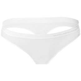 Women's Thong Comfort Cotton Brubeck White