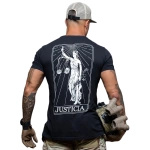 T-Shirt Justicia Brothers In Arms Czarny