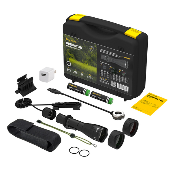 Zestaw Armytek Predator Pro Extended Set Warm (F07302W)