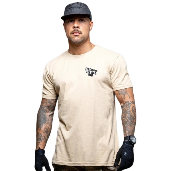 T-Shirt Acta Non Verba Brothers In Arms Sand