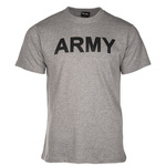 T-shirt ARMY Grey /  short sleeves Mil-tec New (11063008)