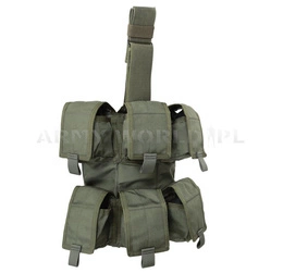 Panel Udowy 6x Kieszeń Na Granat / 6x Frag Flash Grenade Drop Leg Dynamic Entry Eagle Industries Olive Oryginał Demobil DB