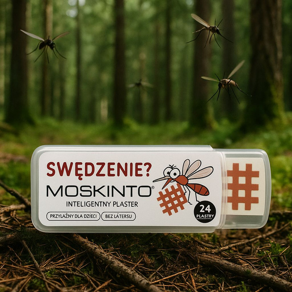 Inteligentny Plaster Na Skórę Moskinto 24 szt.