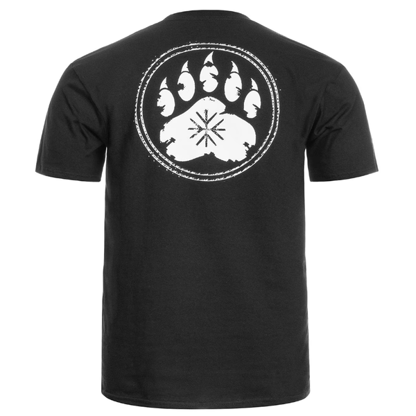 T-Shirt Szepty Puszczy TigerWood Czarny