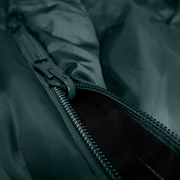 Śpiwór Typy Mumia Alpinus Fiber Pro 800 Zielony