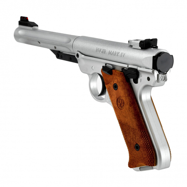 Pistolet Wiatrówka Ruger Mark IV 4,5 mm Srebrny (5.8369)