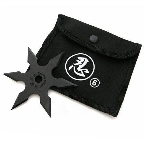 Nóż Do Rzucania Gwiazda 6 Ramion Shuriken N402 Czarny | TOOLS ...