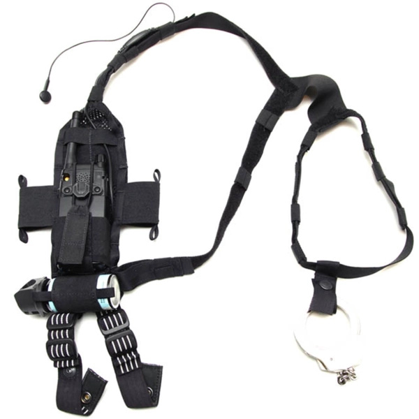 Podwójne Szelki Taktyczne Ukryte Dual Side Covert Equipment Harness -1 Czarne Snigel (15-00492-01-000)