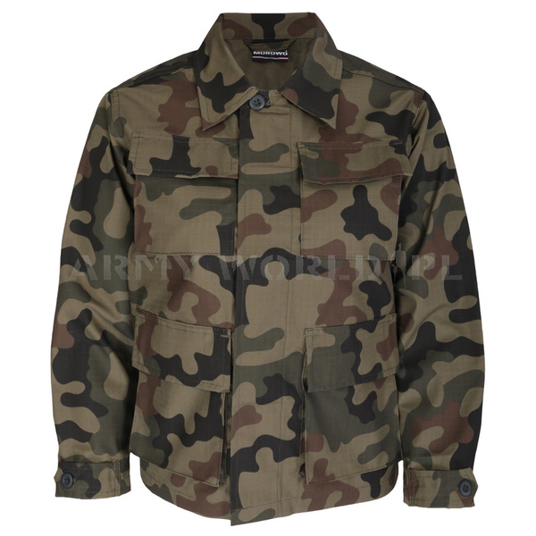 Bluza Polowa Dziecięca Ripstop Junior PL Camo 