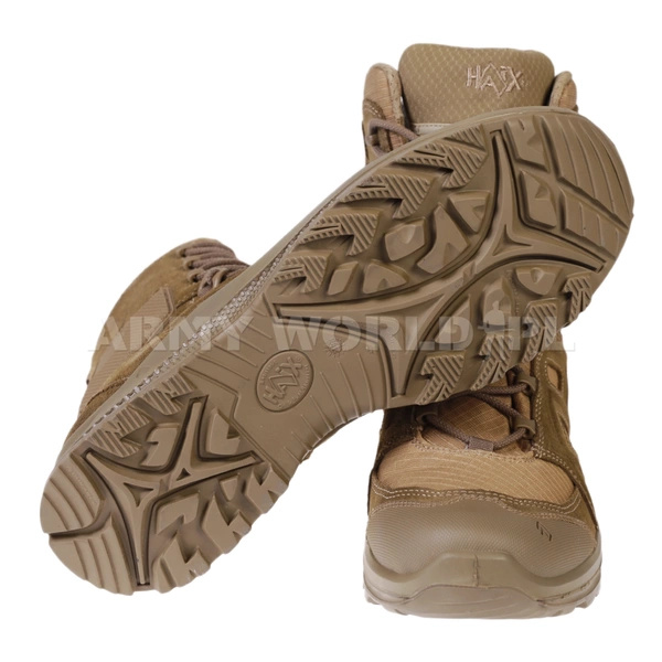 Buty Taktyczne Black Eagle Athletic 2.0 V GTX M2 Z Bocznym Zamkiem Gore-Tex High Coyote Haix Nowe II Gatunek