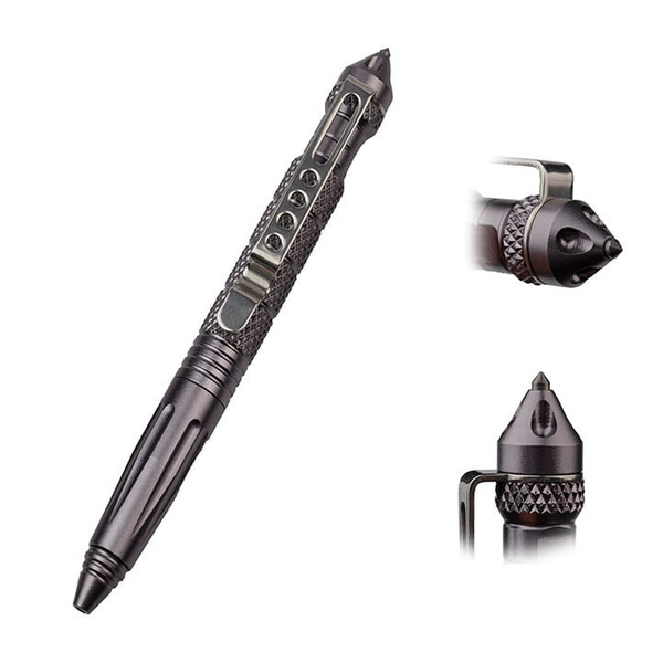 Tactical Pen Kubotan Titanium Blue 