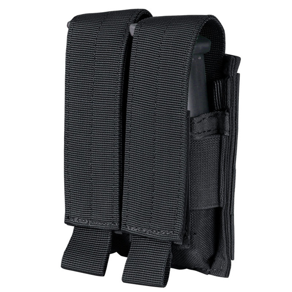 Podwójna Ładownica Na Magazynki Double Pistol Mag Pouch Condor Czarna (MA23-002)