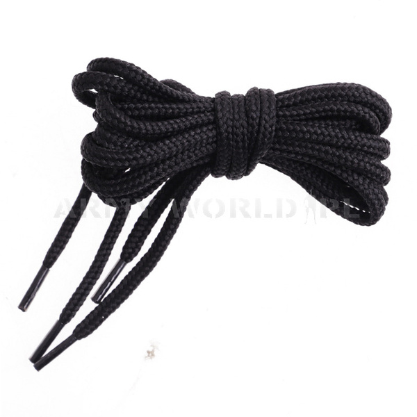 Dutch Military Shoe Laces M2 Black Original New