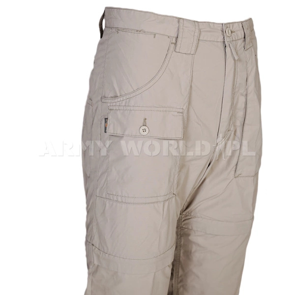 Spodnie / Bojówki Z Odpinanymi Nogawkami Life Line Beige 