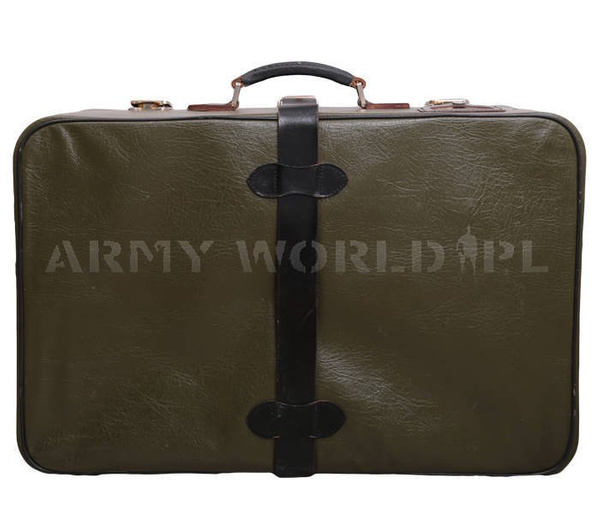 Polish Army Travel Suitcase LWP Olive Original Used
