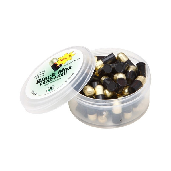 Śrut Bezołowiowy Black Max 6,35 mm Czarny 50 sztuk