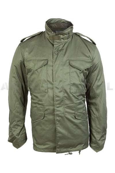 Field Jacket With liner Model M65 Mil-tec Oliv New