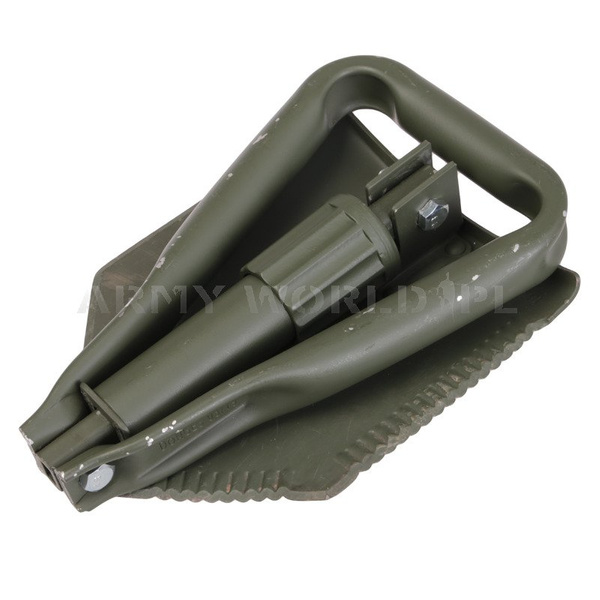 Folding Shovel With Case Genuine Military Surplus Used