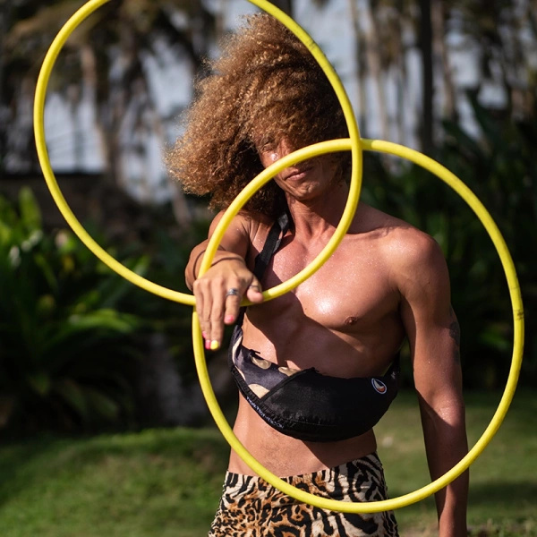 Torba Biodrowa / Nerka Upcycled Sling Back Ticket To The Moon Black / Camo (TMSLB07Camo)