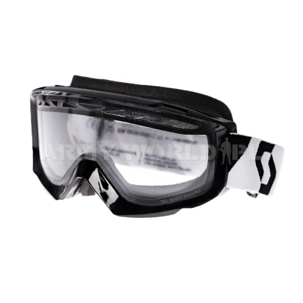 Gogle Ochronne / Taktyczne Scott Primal Enduro Przezroczysta Używane BDB