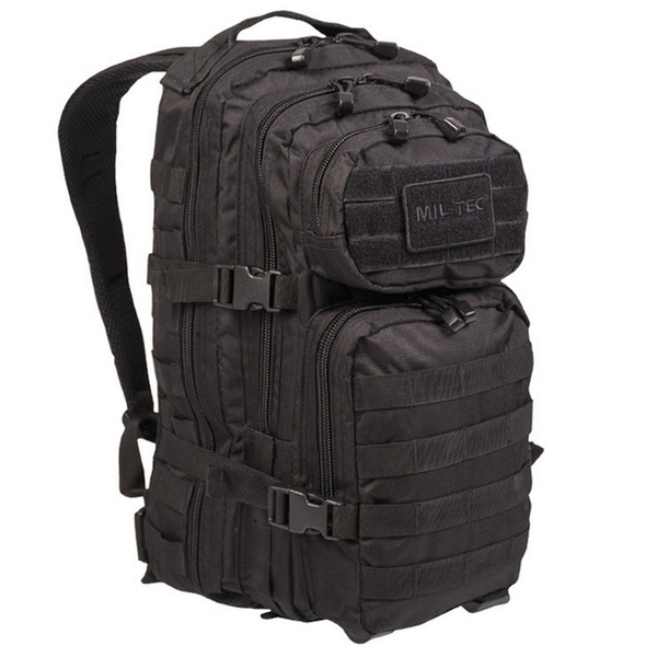 Plecak Model US Assault Pack SM (20l) Mil-tec Czarny Powystawowy