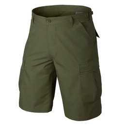 Bermuda Shorts BDU PolyCotton Ripstop Helikon-Tex Olive Green (SP-BDK-PR-02)