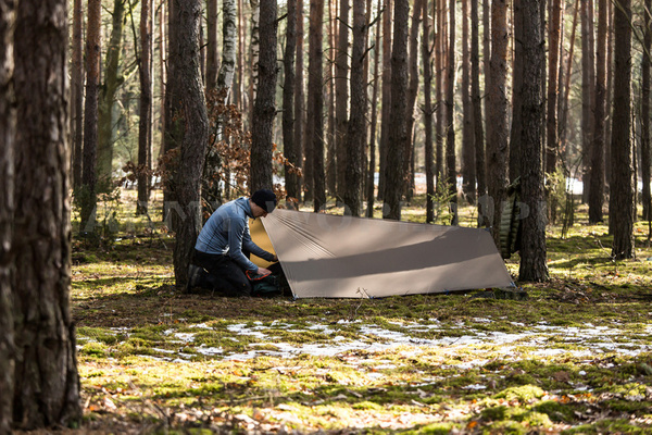 Tarp / Tarponamiot Solo 2,6 x 2,6 m Lesovik Kangaroo