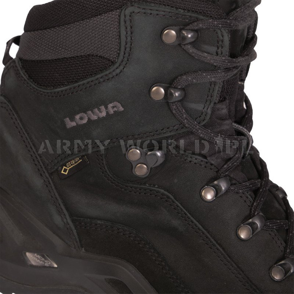 Boots LOWA Renegade GTX Mid Black Original Used