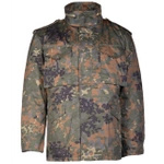 Field Jacket with Liner Model M65 Mil-tec Flecktarn New