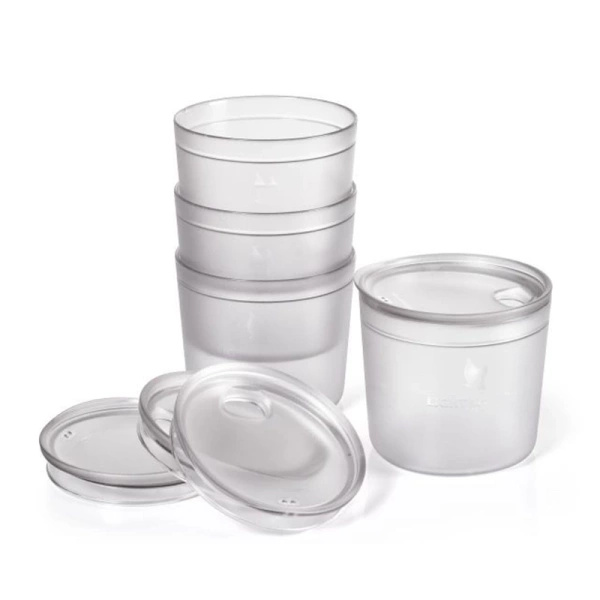 Zestaw 4 Kubków Tumbler / Snap Lid Short 250 ml Light My Fire Transparent (2479502915)